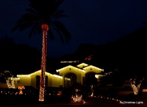 Holiday Lighting Installation in Desert Ridge